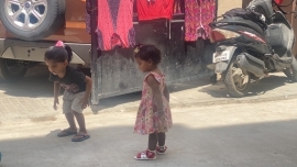 Playing with Cousin